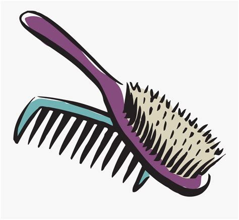 clip art hair brush